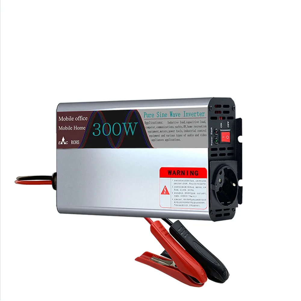 300 Вт Чистая Синусоидальная волна автомобильный Мощность Инвертор постоянного