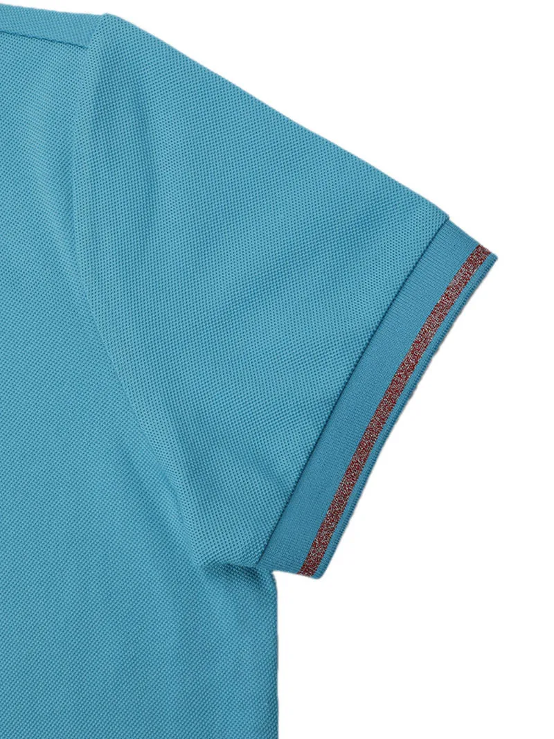 

New Summer High Quality 100% Cotton Women Polo Dress Usine Casual Business Social Lady Polo Dress Short Sleeve Female Polo Dress