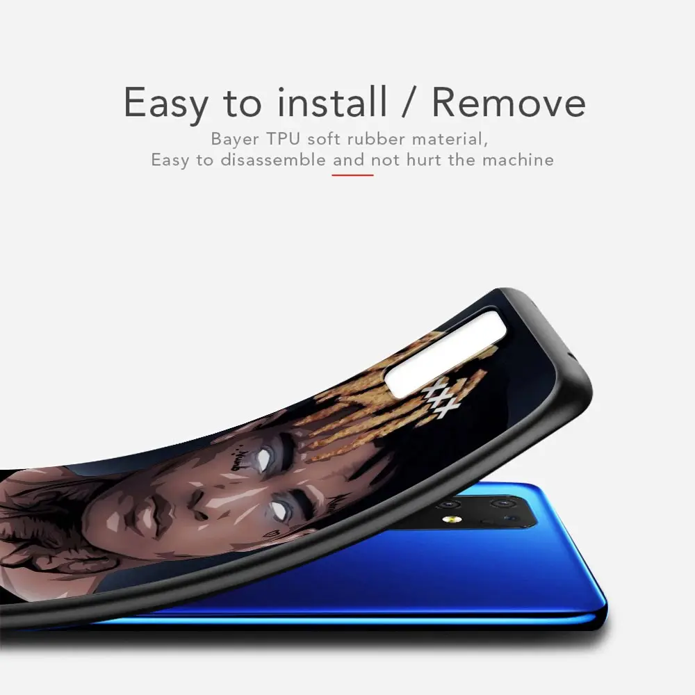 

Case for Samsung Galaxy A51 A71 5G A50 A70 A11 A21s A31 A41 A42 A91 A01 TPU Soft Cases Cover XXXTentacion Music