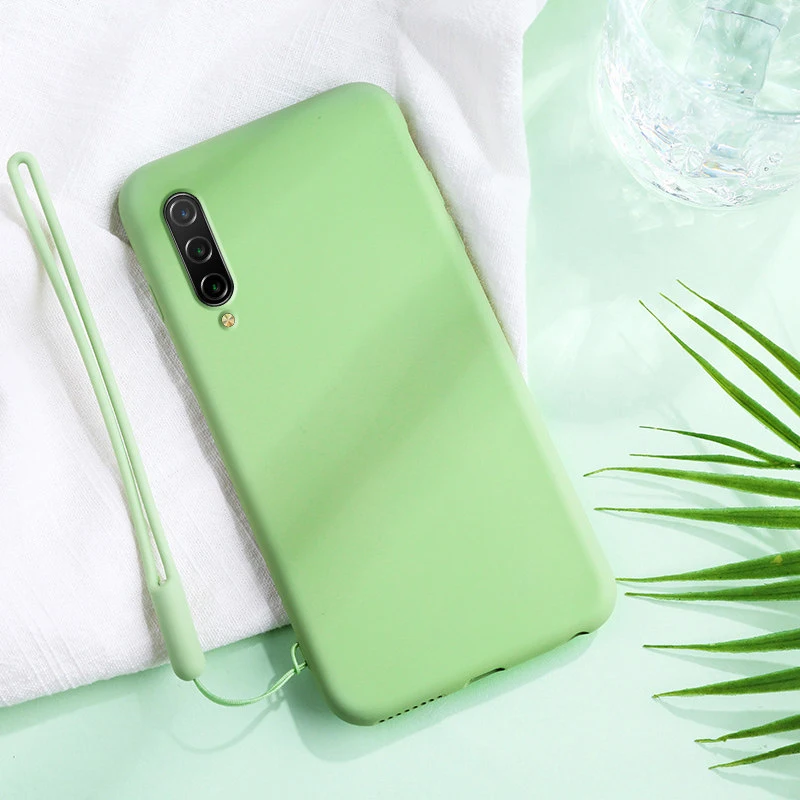 Силиконовый чехол для Xiaomi Mi CC9 Pro жидкий силиконовый мягкий ТПУ цветной Бархатный