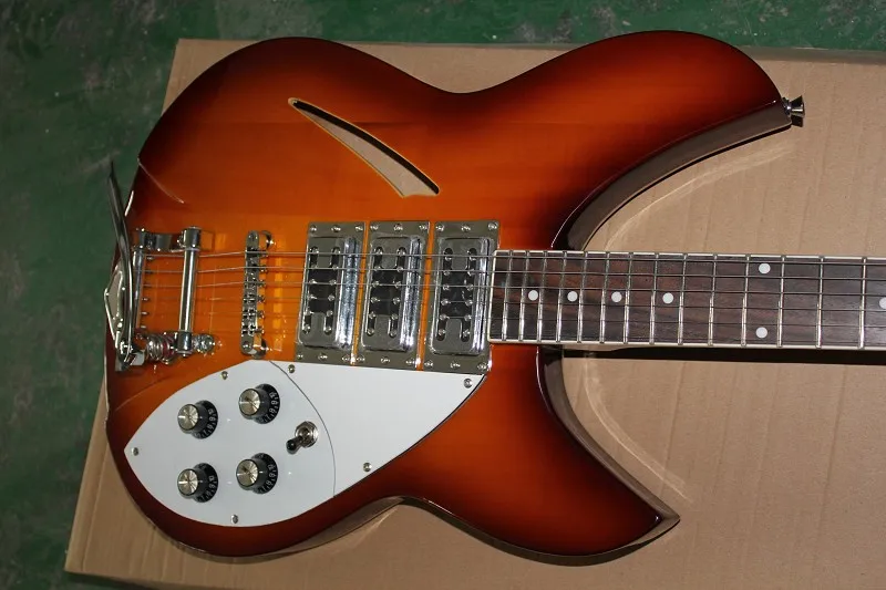 Оптовая продажа гитар китайская гитара новая модель Rickenback 325 электрическая 330 в