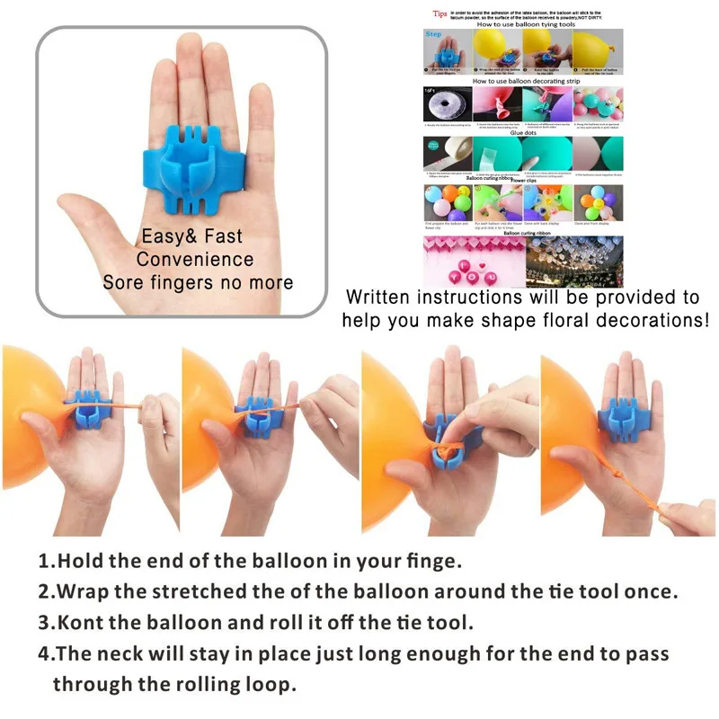 

103pcs Balloon Garland Arch Kit 12 in Pink Blue White Gold Latex air Balloons Pack for Baby Shower Birthday Party Decor Supplies