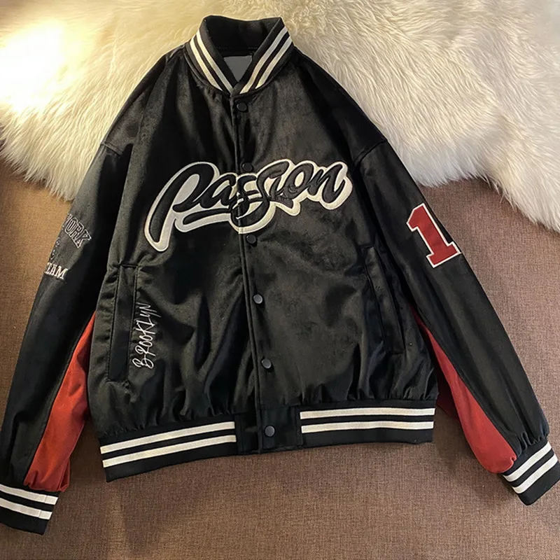 Мужская бейсбольная куртка с вышивкой и надписью унисекс женская куртка-бомбер в