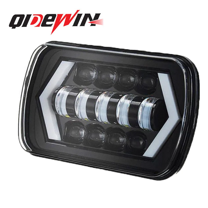 

5x7'' 6X7"Car LED Headlights Truck Boat Tractor Trailer Offroad Working Light for Lada Niva Urban Jeep Wrangler Off Road 4x4 12V