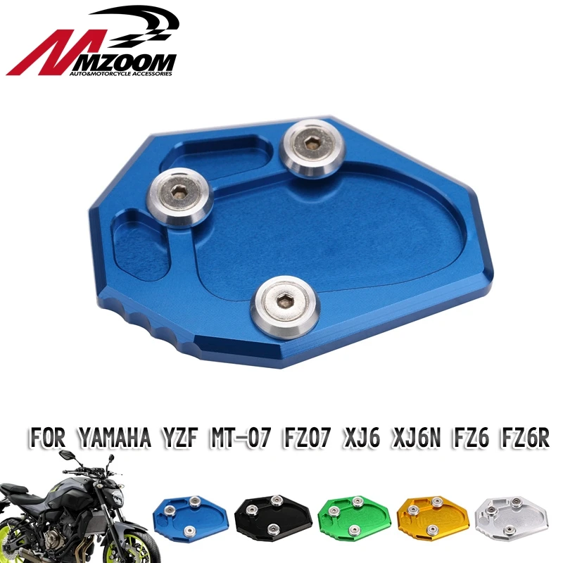 Мотоцикл подножка сбоку штатив ноги расширение площадку опорная плита для Yamaha YZF
