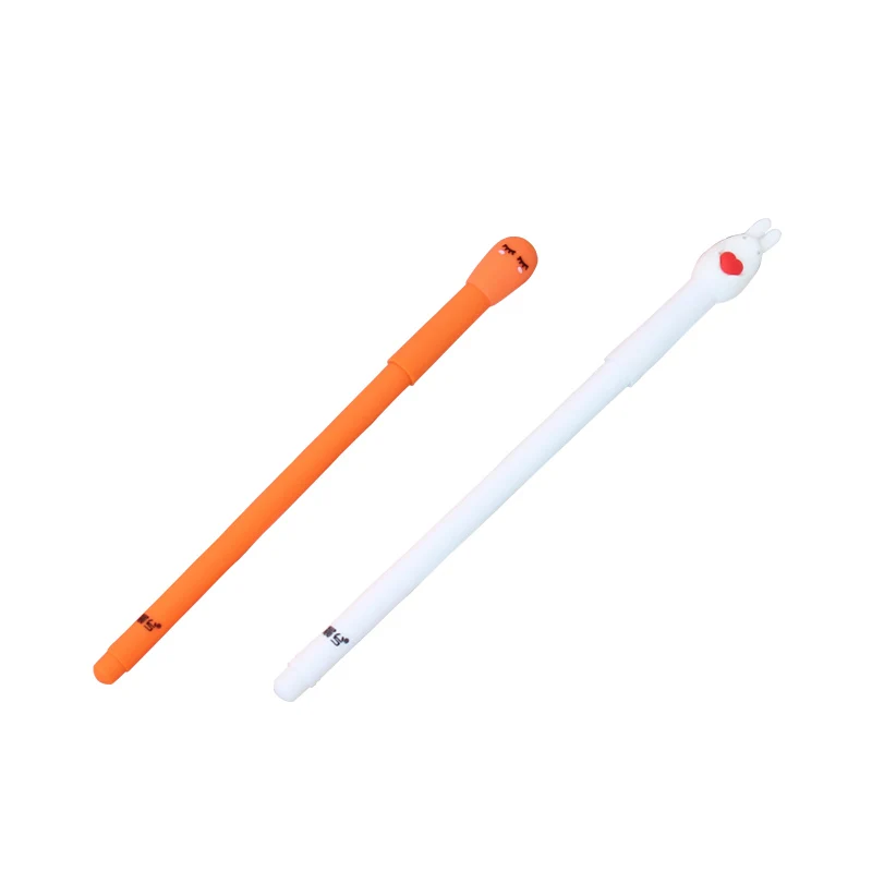 

Creative little rabbit turnip neutral ball-point pen pen pen 0.5 MM water bolt students