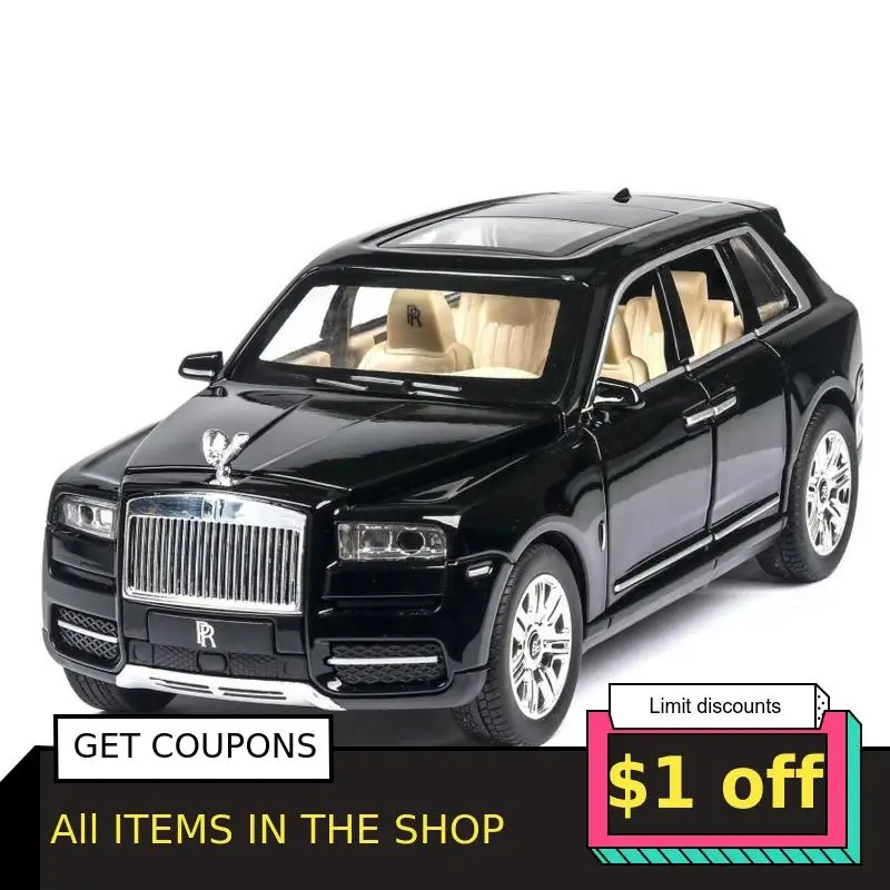 1/24 Rolls Royce Cullina N сплав Diecasts игрушечные транспортные средства 6 дверное открытие