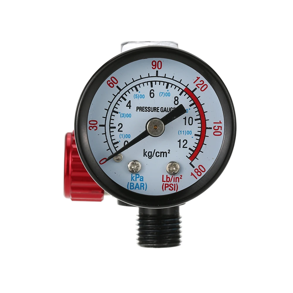 

Water pipe pressure gauge AFR2000 Water Separator Trap Filter Airbrush Compressor with Fittings MPA Pressure Gauge Combination