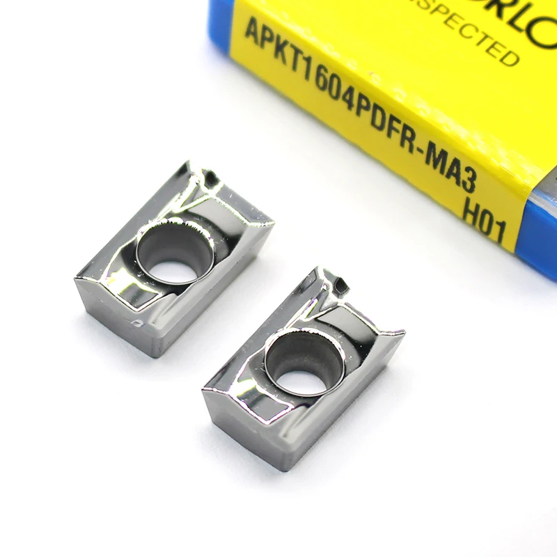 APKT1604 PDFR MA3 H01 100% Оригинальный алюминиевый сплав лезвия для обработки APKT 1604