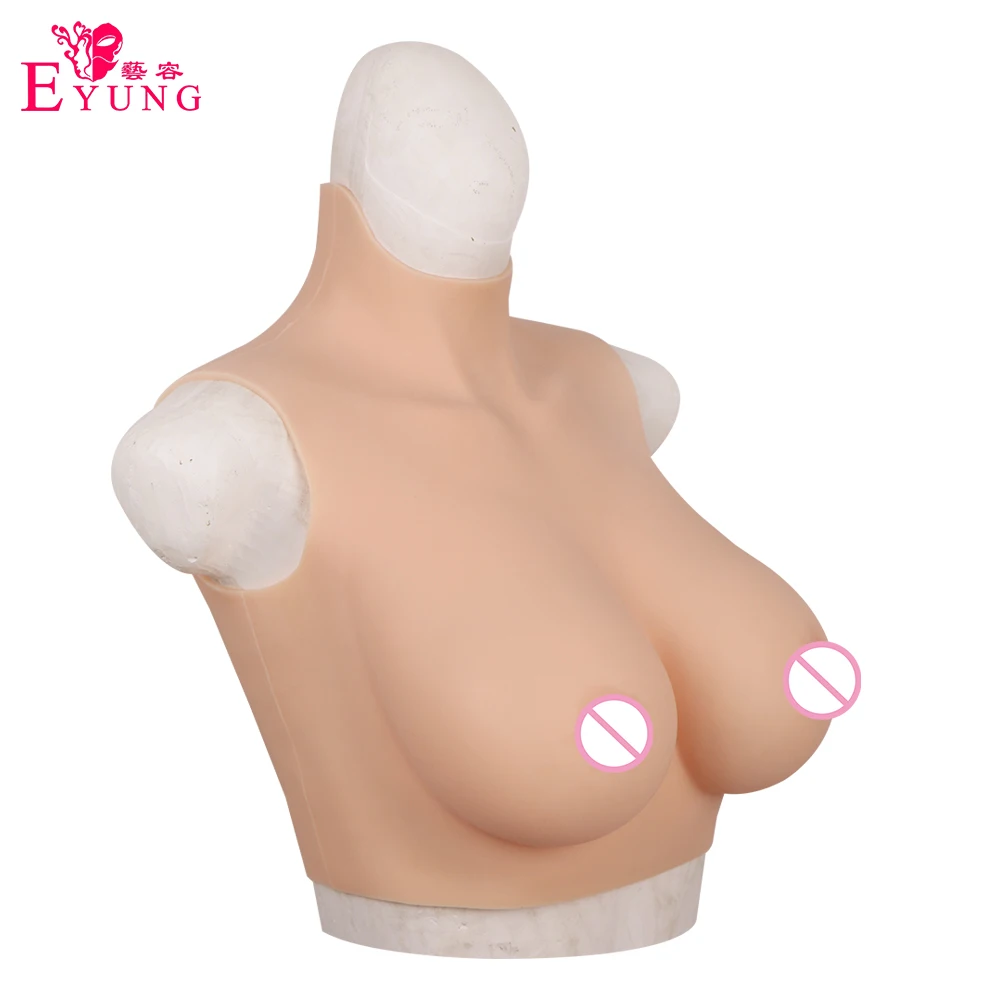 Силиконовая форма для груди E cup гелевая Наполняющая грудь чаша трансвеститов