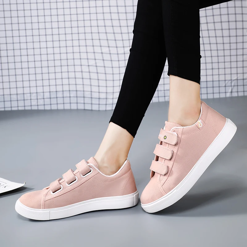 Женские холщовые кроссовки Классическая удобная обувь на плоской подошве