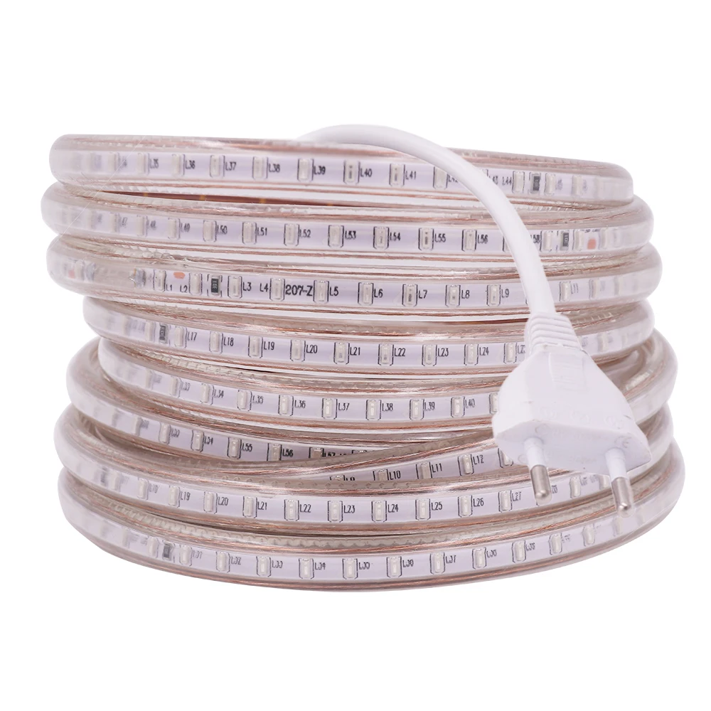 Высокая яркость 3014 Светодиодная водонепроницаесветильник 120 В переменного тока