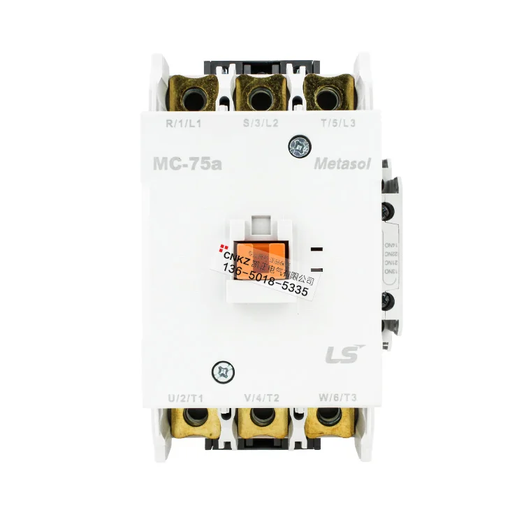 Оригинальный подлинный генератор мощности LS новый MC-75A MC-85A GMC-100A GMC-150 контактор вместо GMC-75 AC380V 220V AC110V AC24V включен.