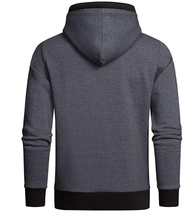 

Hoodies Men 2020 Harajuku Sweatshirt Long Sleeve Hooded Pullover Tops Blouse With Pocket Winter Thicken Male Oversize Sportswear