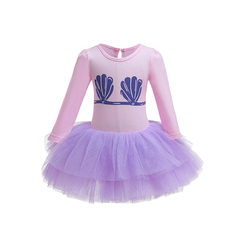 Розничная продажа Повседневное платье принцессы для девочек возрастом от 2 до 6