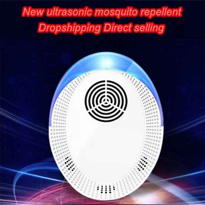 Новый ультразвуковой отпугиватель мышей тараканов вредителей один чип