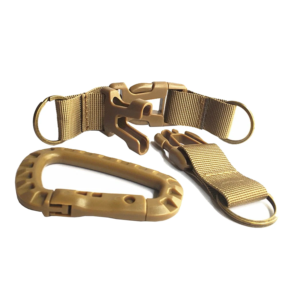 Тактический Брелок ремень клип рюкзак Крючки ключ брелок держатель Интимные