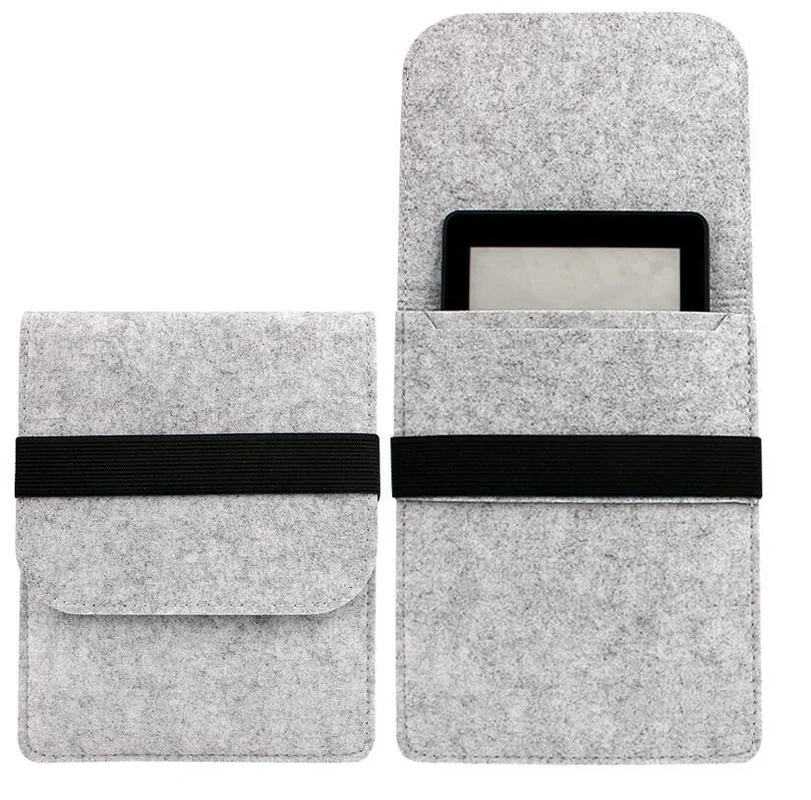Мягкий фетровый чехол для Kindle Paperwhite 1/2/3 Voyage Oasis 8 6 дюймов универсальный