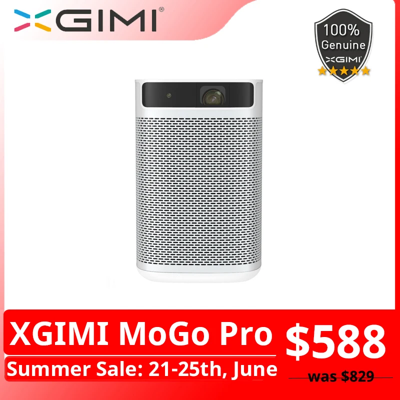 ТВ проектор XGIMI MoGo Pro без экрана 1080P Full HD DLP портативный Android 9 0 домашний кинотеатр