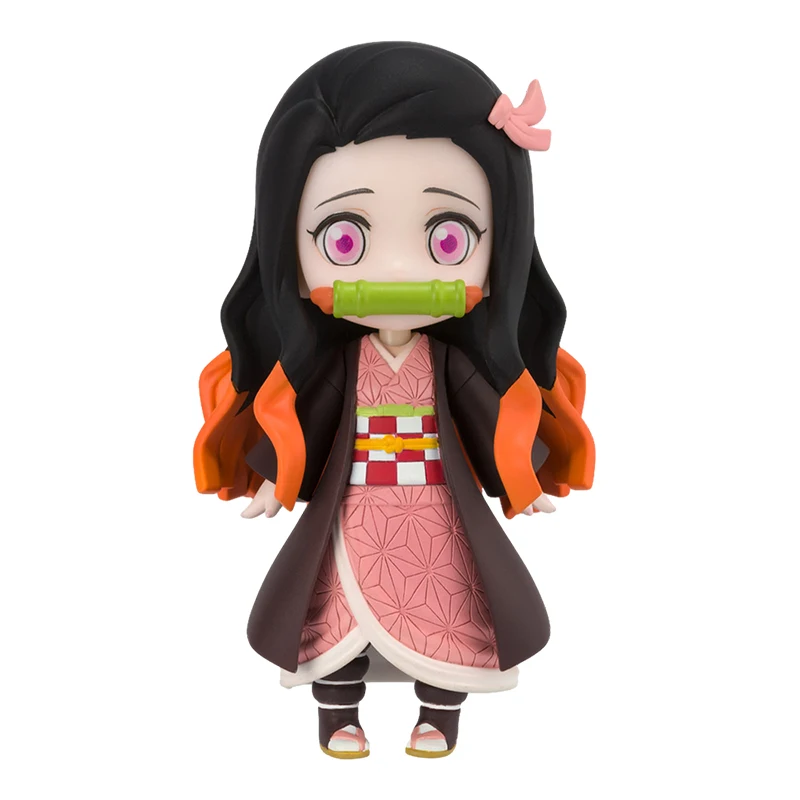 

Предраспродажа Demon Slayer Nezuko Аниме Фигурка модель украшения Коллекционная модель ПВХ игрушки Q версия фигурки аниме игрушки подарок