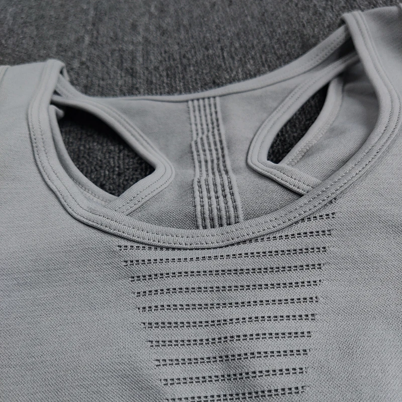 

S-XL 6 Farben Sexy Frauen Sport-Bh Tops Gym Fitness Yoga Lauf Weibliche Pad Sportswear Tank Tops Sport Push-Up bhs