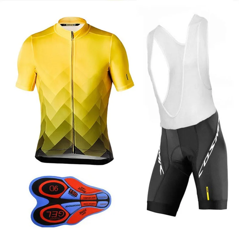 2020 командная одежда для велоспорта Mavic Быстросохнущий комбинезон гелевые