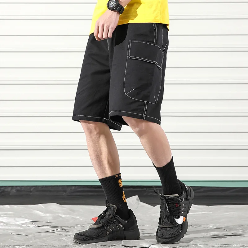 

2020 summer new large sports casual pants men's work wear shorts