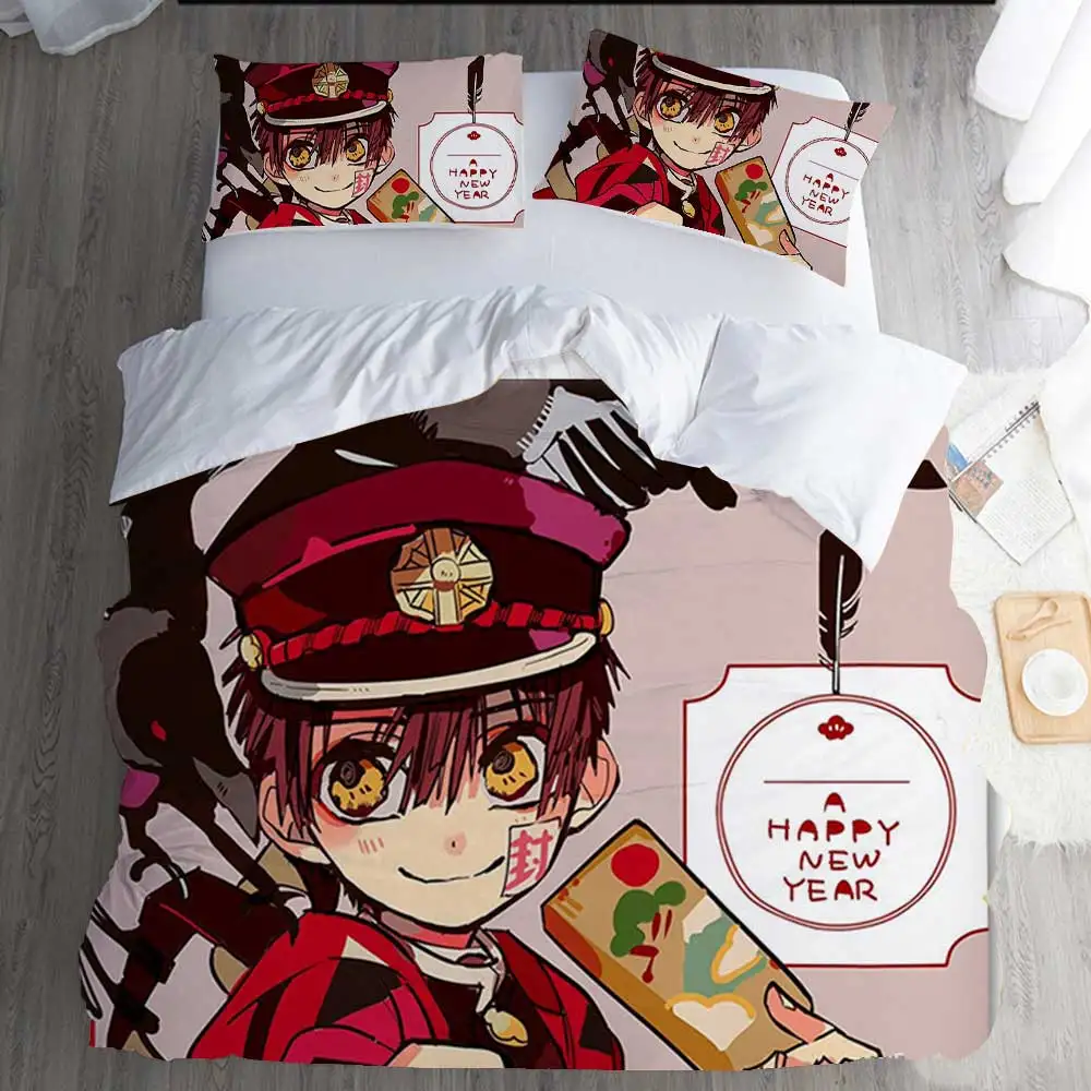 Комплекты постельного белья Hanako-kun Yugi Amane размер США/Европа/Великобритания
