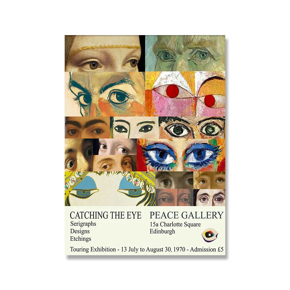 

Museum Art Exhibition Poster Vintage Autrement Abstract Pictures Modern Mid Century Canvas Painting Wall Home Decor No Frame