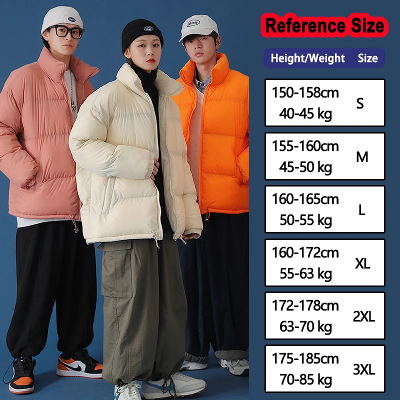 

Winter Warm Coats Men Women Unisex Thicken Parkas Male Female Jacket Coat Boy Girl Outwear Windbreaker Chiristmas Clothes Lovers