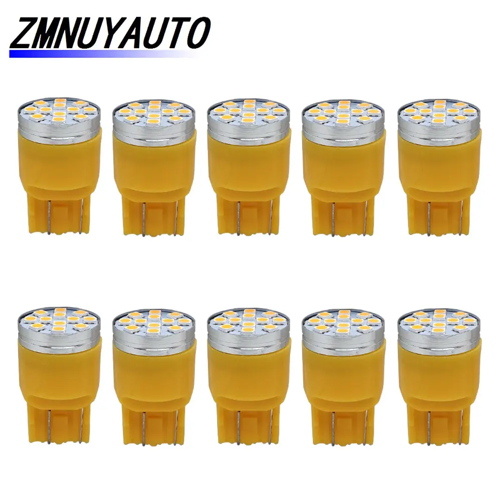 10 шт. автомобисветильник светодиодсветодиодный лампы T20 W21W W21/5W 7440 7443 12SMD 3030 |