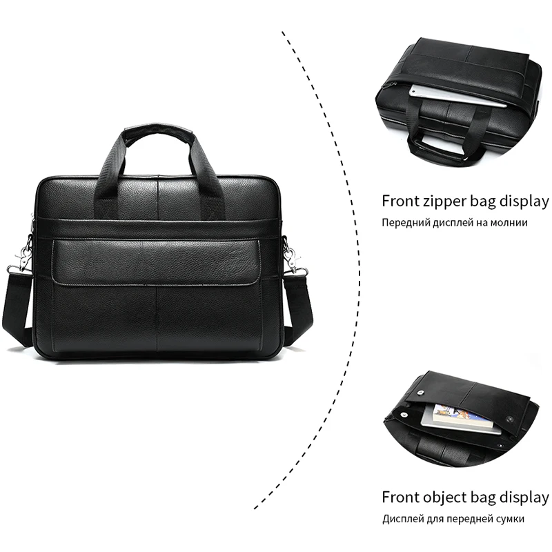 MVA сумка мужская натуральная кожа портфели кожаные мужские через плечо из