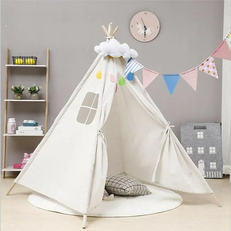 Portable Folding Fairy Play Tent Children Kids Castle Cubby House Toy | Дом и сад