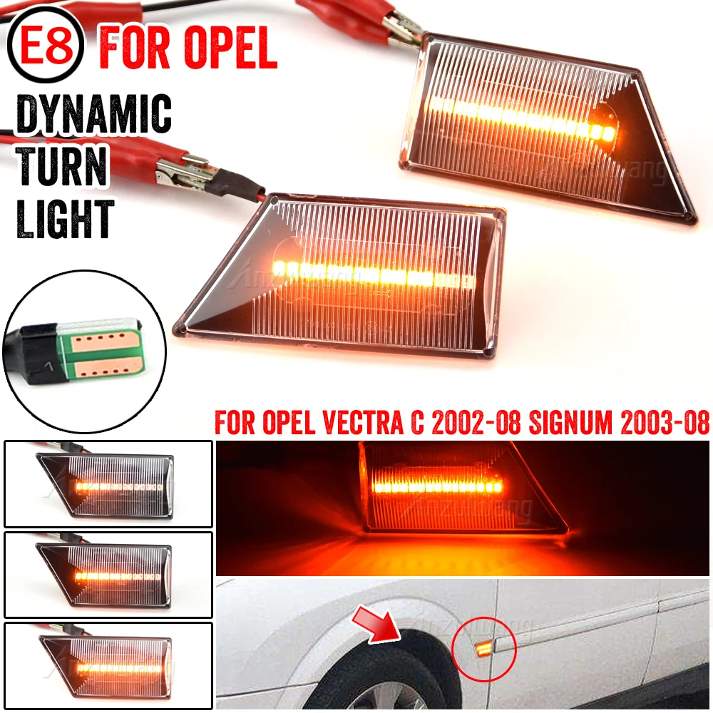 

2 шт., 12 В поворотники для OPEL Vectra C 01-08 Signum 03-08