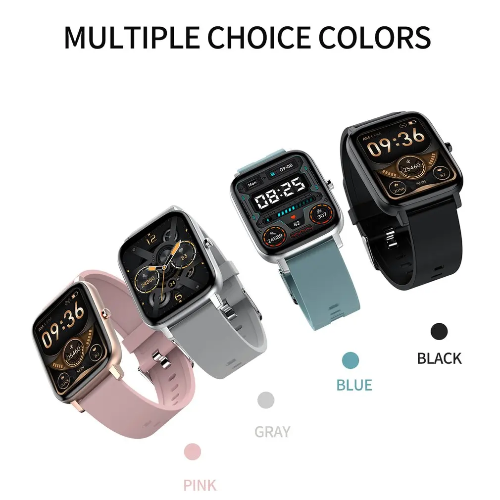 

H80 IP67 Men Women Smart Watch Heart Rate Detection Bracelet Waterproof Long Sleep Modes Sports Fitness Watch