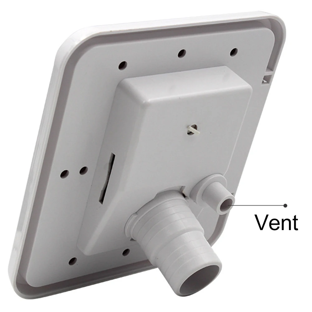 Gravity Inlet Threaded Accessories Square With Keys Screws Hatch Cover Water Intake Lockable RV Trailer Caravan Plastic Parts | Автомобили