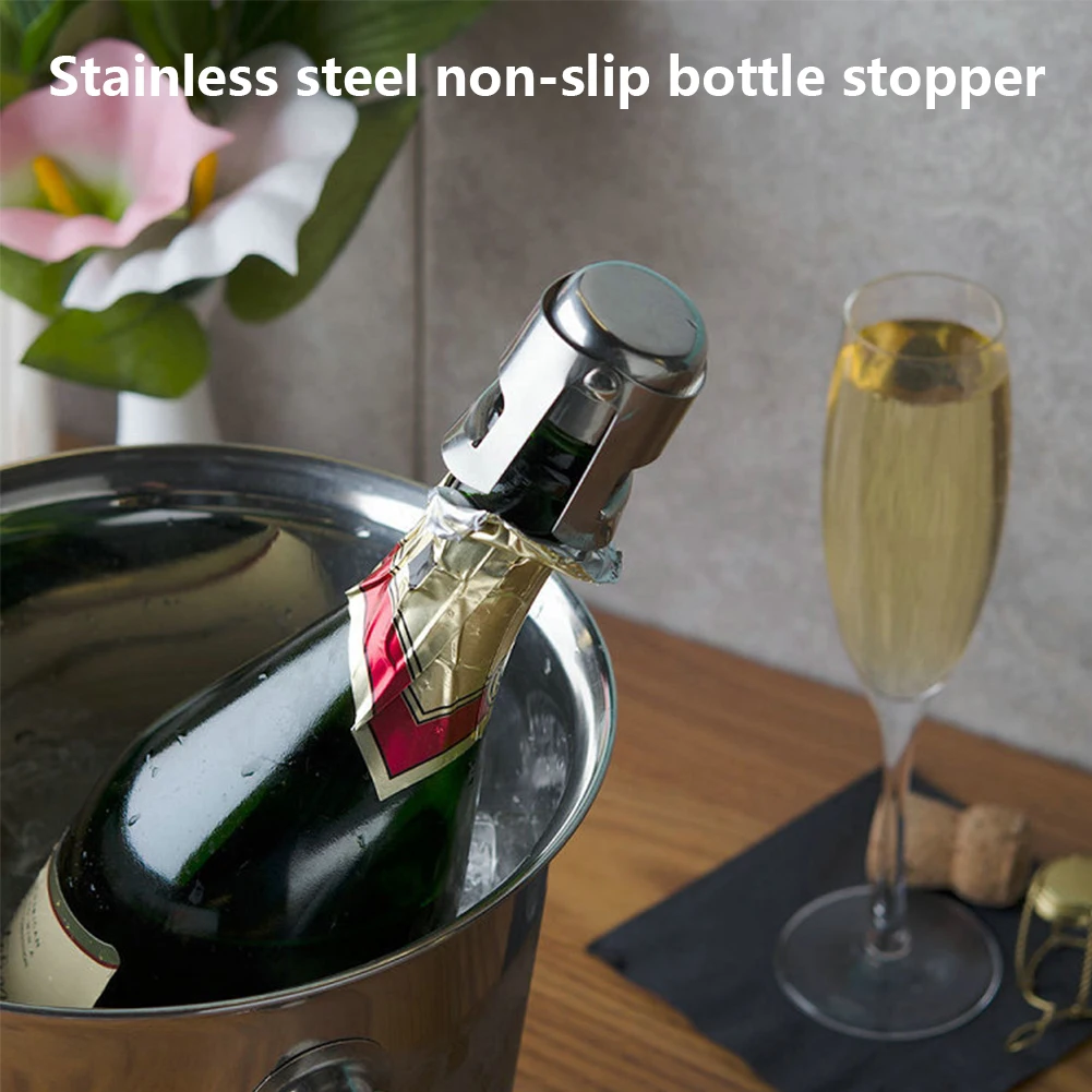 Пробка для шампанского из нержавеющей стали процесс окисления сохраняет вино