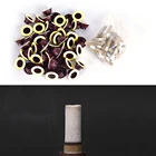 50 шт.компл. самоклеящаяся акупунктурная трубка для моксотерапии, мини-свеча Moxa, самоклеящаяся Массажная наклейка moxa stick