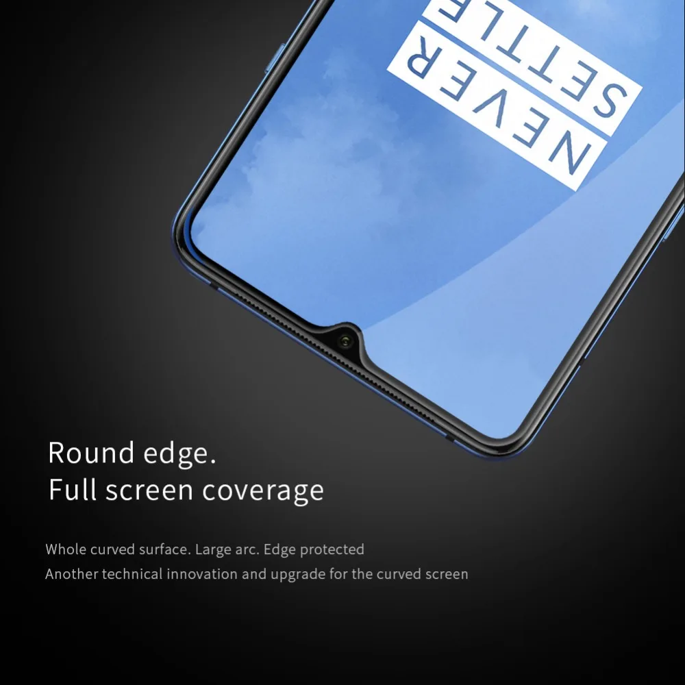 Для Oneplus 7T 7 6 6T стекло Nillkin XD CP+ Pro Полное покрытие закаленное стекло Защита экрана для Oneplus 7T 6T 7 6 Nilkin 3D стекло