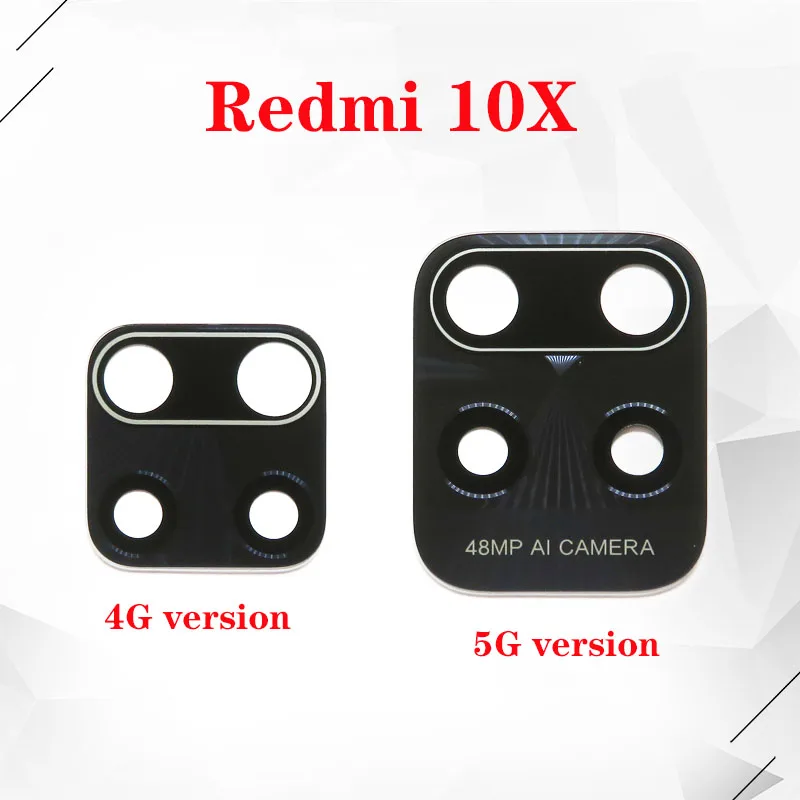 

Original rear back camera lens glass replacement for Xiaomi Redmi 10X
