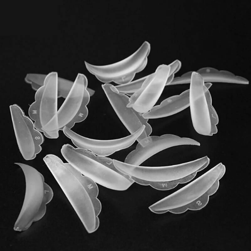 

Eyelash Perm Rods For Eyelash Perm Eyelash Extension 3 Pairs/bag S/M/L SizeEyelash Pads Recycling Eyelash Perm Rods Silicone