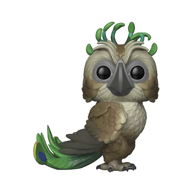 Звери Персиваль могил Niffler Thestral Augurey & штакетника покрытая фигурка Статуэтка