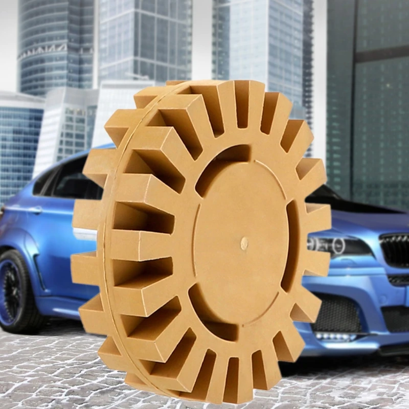 

4-inch Rubber Grinding Wheel Quick De-glue Abrasive Disc Polishing Wheel