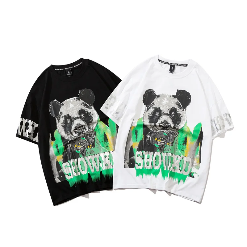 

Summer Street Fashion Couples Tee Shirts Hip Hop Letters Graffiti Print Short Sleeve Cotton Tops Men Women Loose Casual Tshirts