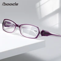 iboode retro anti blue ray reading glasses ladies fashion presbyopia eyeglasses women computer prescription eyewear with 1 5 2