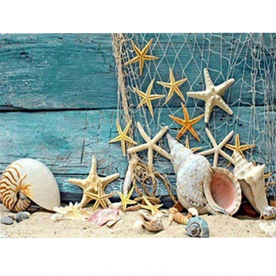 Полноразмерная алмазная живопись вышивка крестиком глубоководный морской