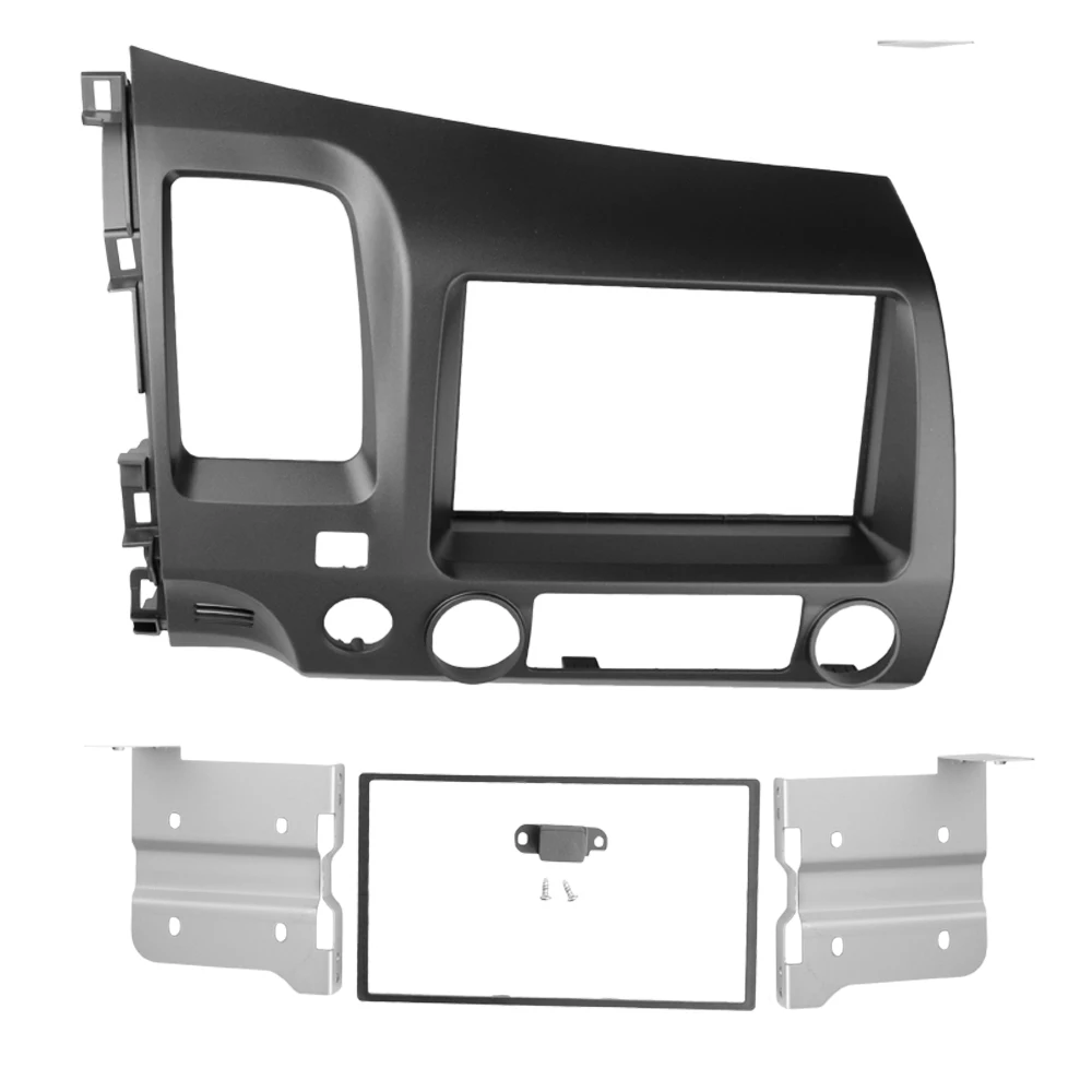 Двойная Din радиоустановка Fascia ДЛЯ Honda Civic 2007 + DVD стерео CD панель монтаж приборной