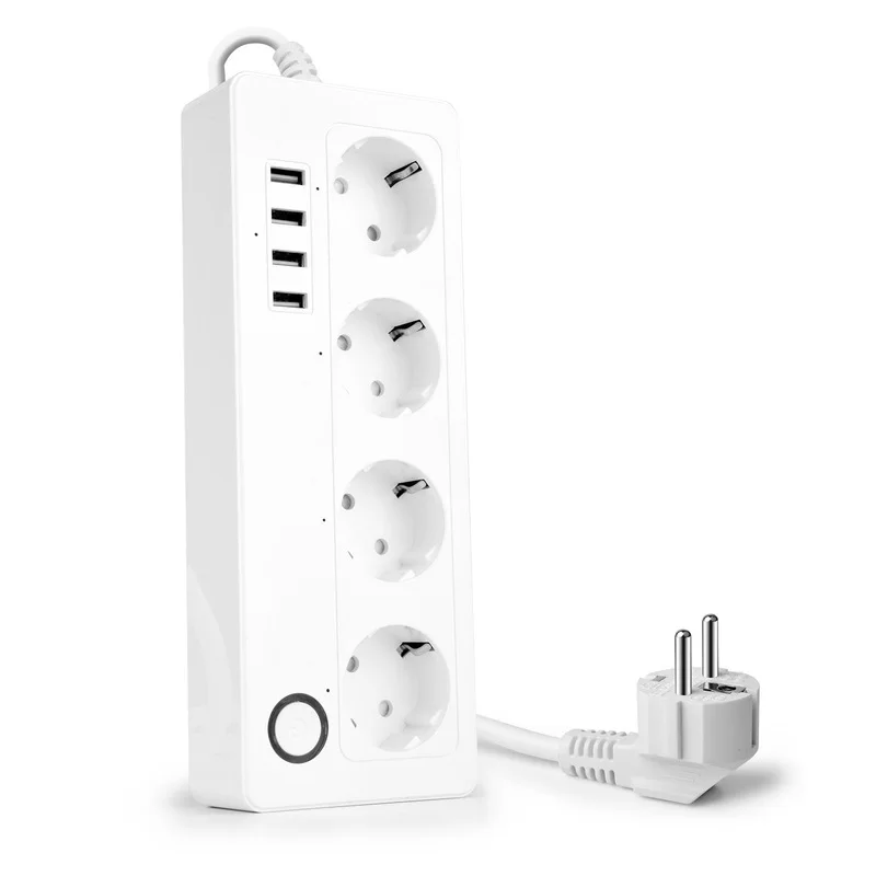 Умный удлинитель для розетки 4 USB-порта | Безопасность и защита