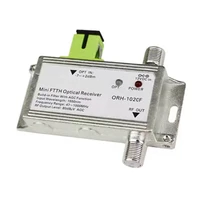 catv optical receiver 47 1000mhz build in filter agc orh 1020f 1020af ftth sc apc optical connector for fiber optic transmitter