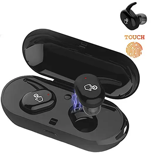 HBUDS Touch Two Mini Bluetooth наушники с микрофоном V5.0 шумоподавление для Iphone Xiaomi Samsung X XS